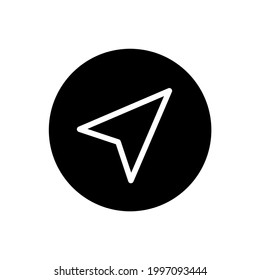 Navigation icon with rounded style