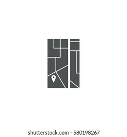 navigation icon. sign design