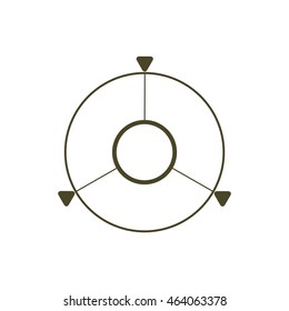 Navigation Icon Vector
