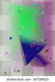 navigation icon vector