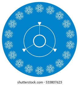 Navigation Icon Vector flat design style