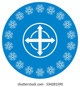 Navigation Icon Vector flat design style