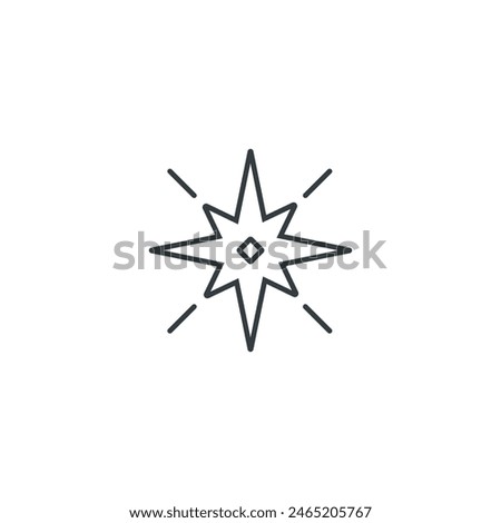 Navigation icon, Navigation vector illustration