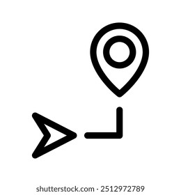 Navigation Icon Vector Symbol Design Illustration