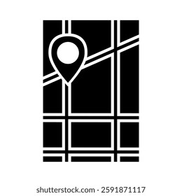 Navigation icon vector. Trip illustration sign. Location symbol. Pin logo.