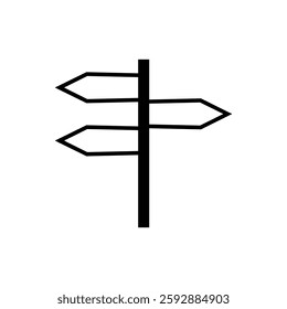 Navigation icon vector. Trip illustration sign. Location symbol. Pin logo.