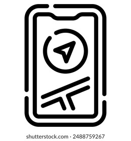 Navigation icon for web, app, infographic, etc