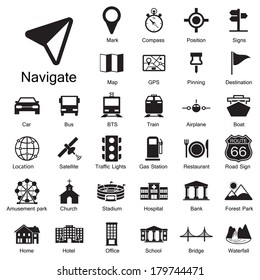 Navigation icons