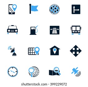 Navigation icons