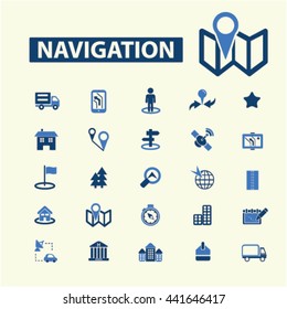 iconos de navegación
