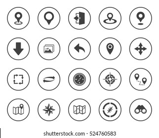 Navigation icons