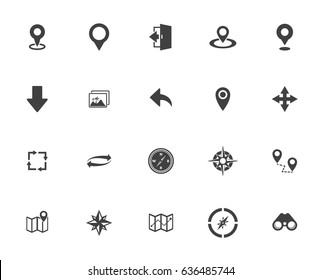 Navigation icons