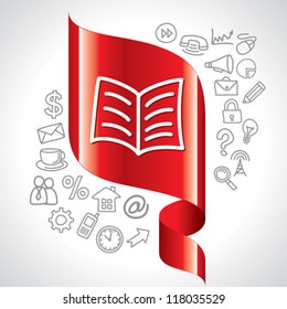navigation icons and book switch