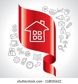 navigation icons and home switch