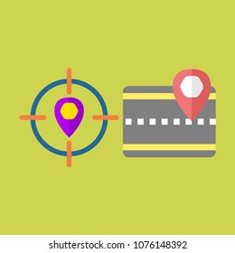 Navigation icons set