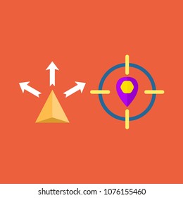 Navigation icons set