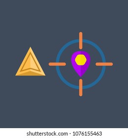 Navigation icons set