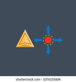 Navigation icons set