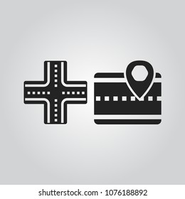 Navigation icons set