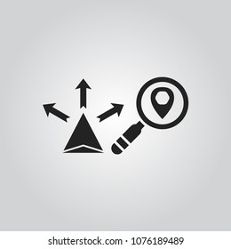 Navigation icons set