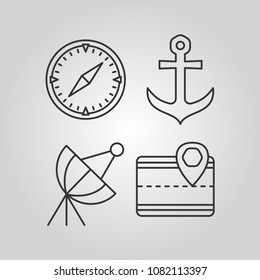 Navigation icons set