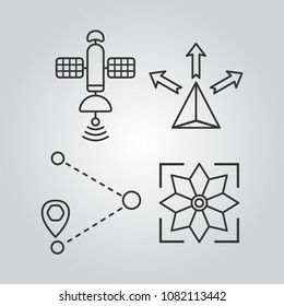 Navigation icons set