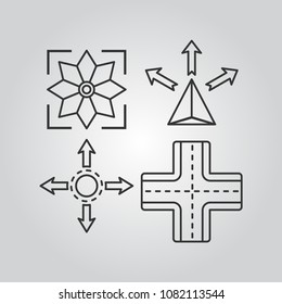Navigation icons set
