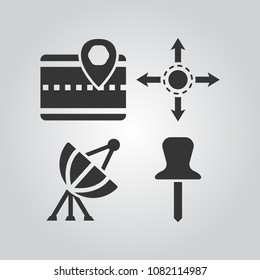 Navigation icons set