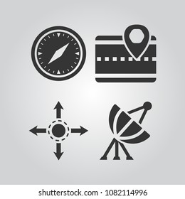 Navigation icons set