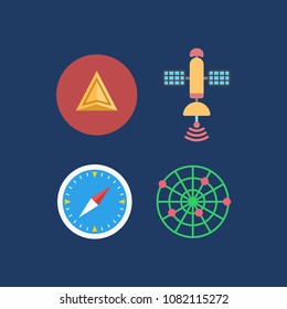 Navigation icons set