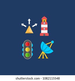 Navigation icons set