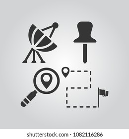 Navigation icons set