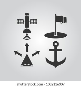 Navigation icons set