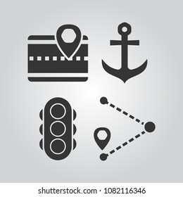 Navigation icons set