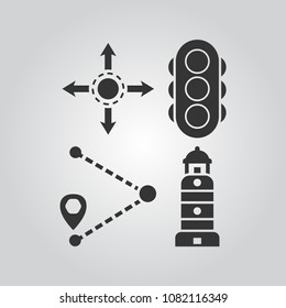 Navigation icons set