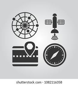 Navigation icons set