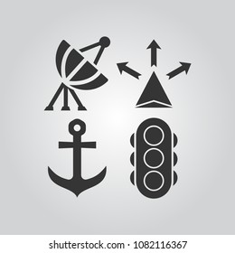 Navigation icons set