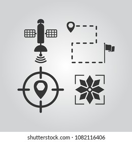 Navigation icons set