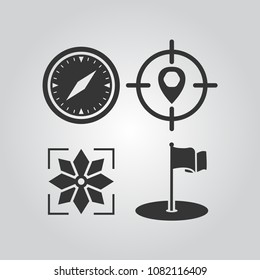 Navigation icons set