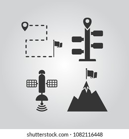 Navigation icons set