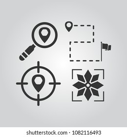 Navigation icons set