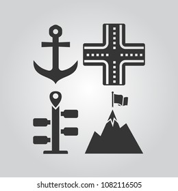 Navigation icons set
