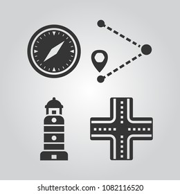 Navigation icons set