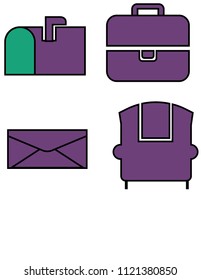 Navigation icons for the web