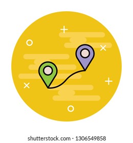 NAVIGATION LINE ICON