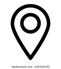 Navigation line icon 