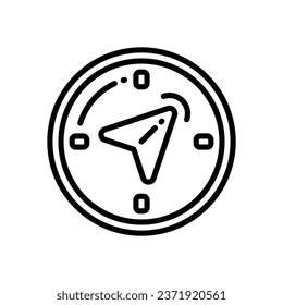 navigation line icon. vector icon for your website, mobile, presentation, and logo design.