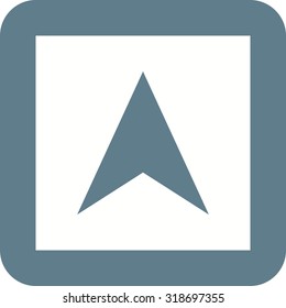 Navigation, location, gps icon vector image. Can also be used for business, finance, technology, economics and accounting. Suitable for web apps, mobile apps and print media.