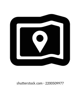 Navegación, ubicación, mapa, pin, gps, icono de dirección.