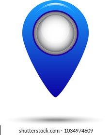 Navigation map marker